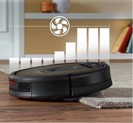Roomba 980 чистит ковры